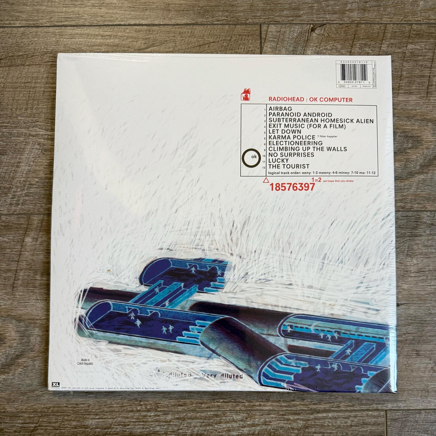 Radiohead Ok Computer Vinyl 2LP