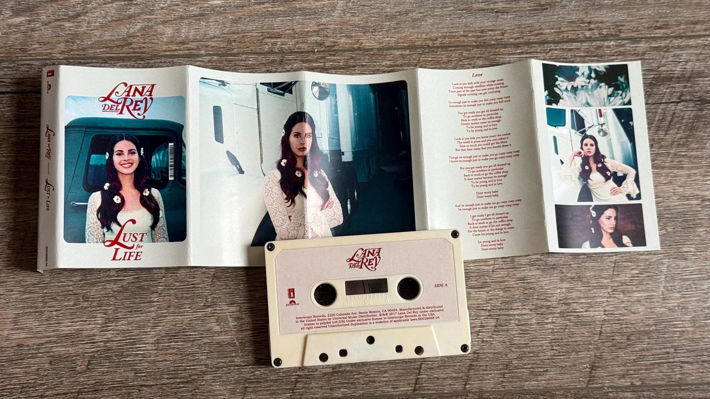 Lana Del Rey Cassette Tapes