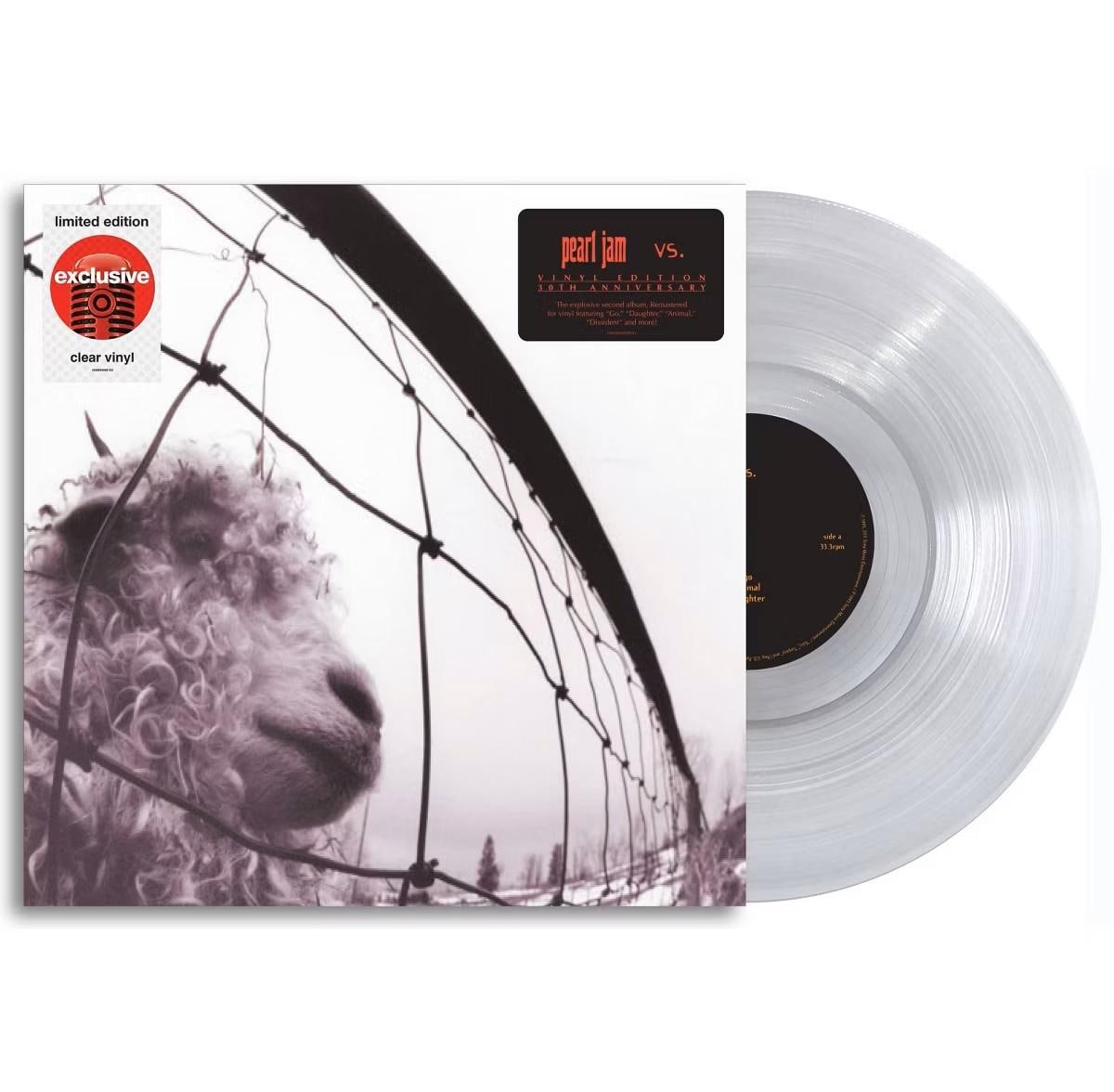 Pearl Jam - Vs. (30th Anniversary Limited Edition Clear Vinyl)