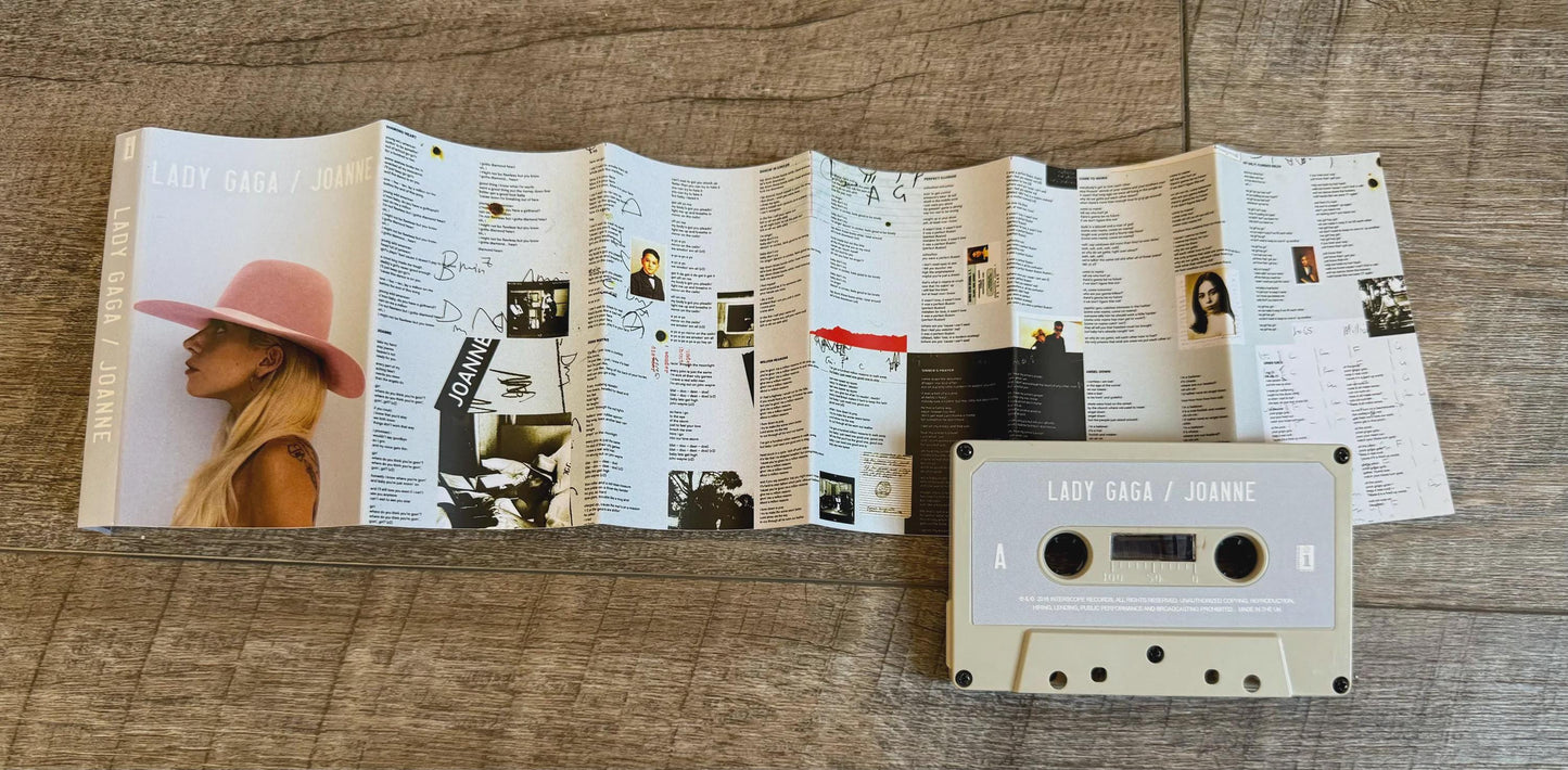 Lady Gaga Cassette Tapes