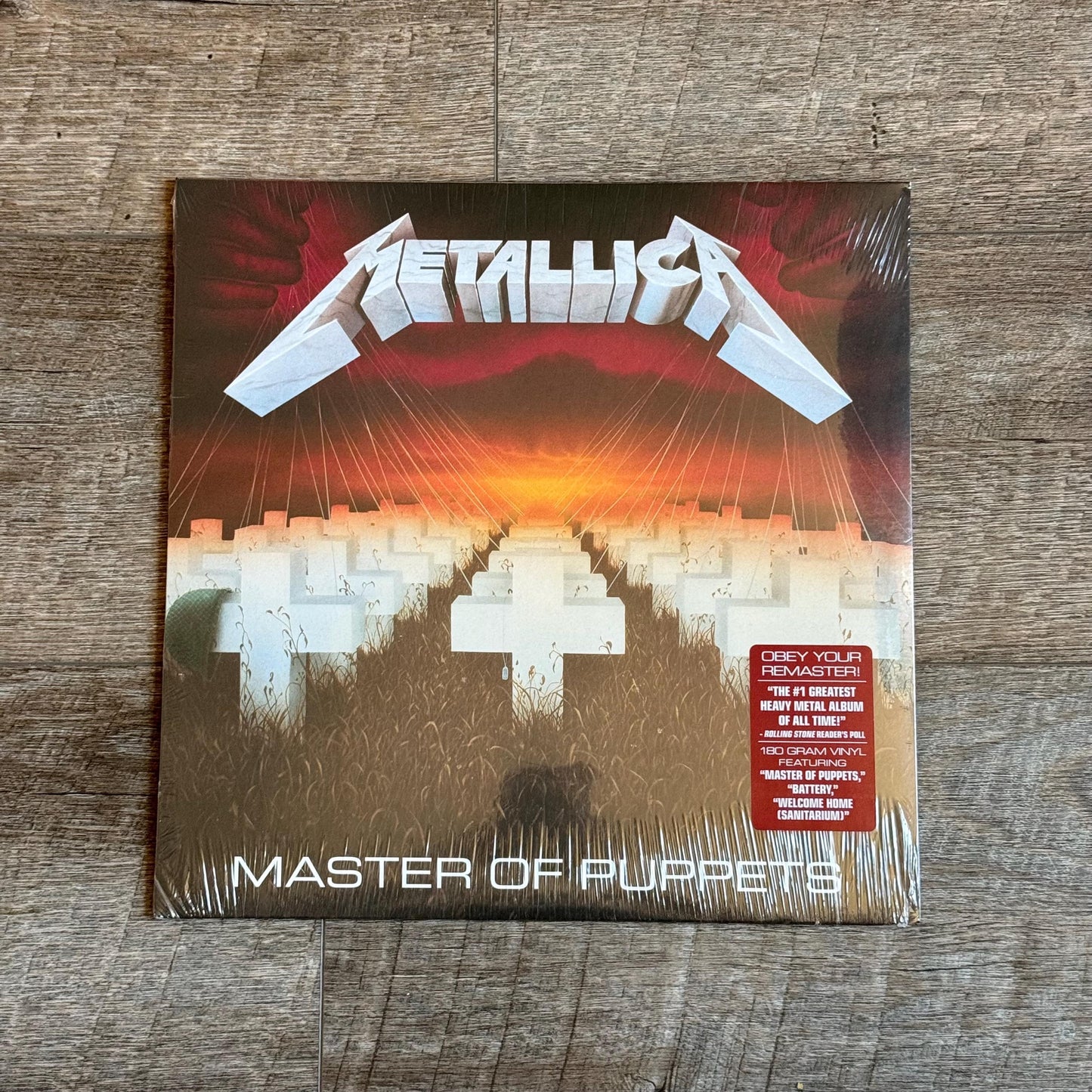 Metalica - Master of Puppets Vinyl
