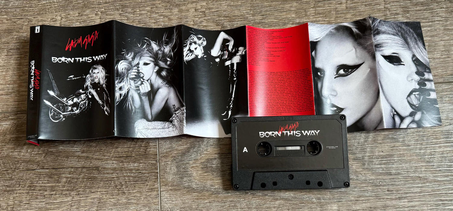 Lady Gaga Cassette Tapes