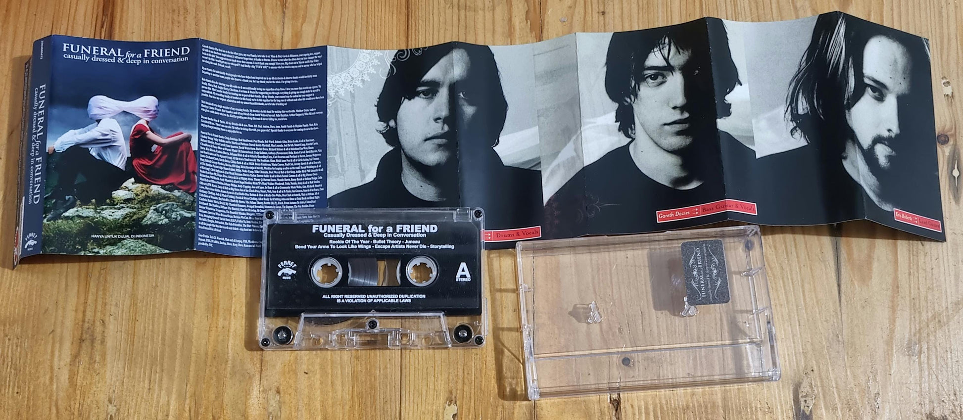 Funeral For A Friend Cassette Tapes - Photo 3
