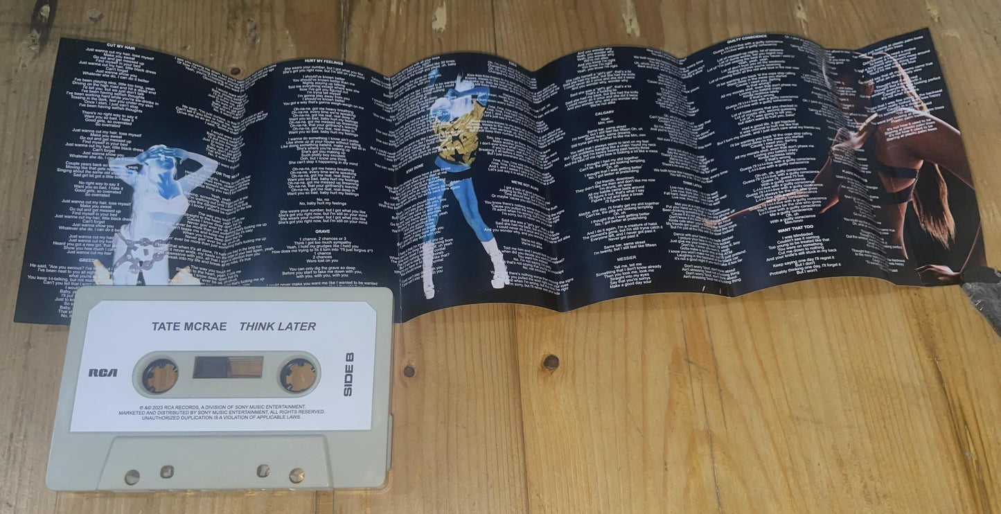 Tate McRae Cassette Tapes
