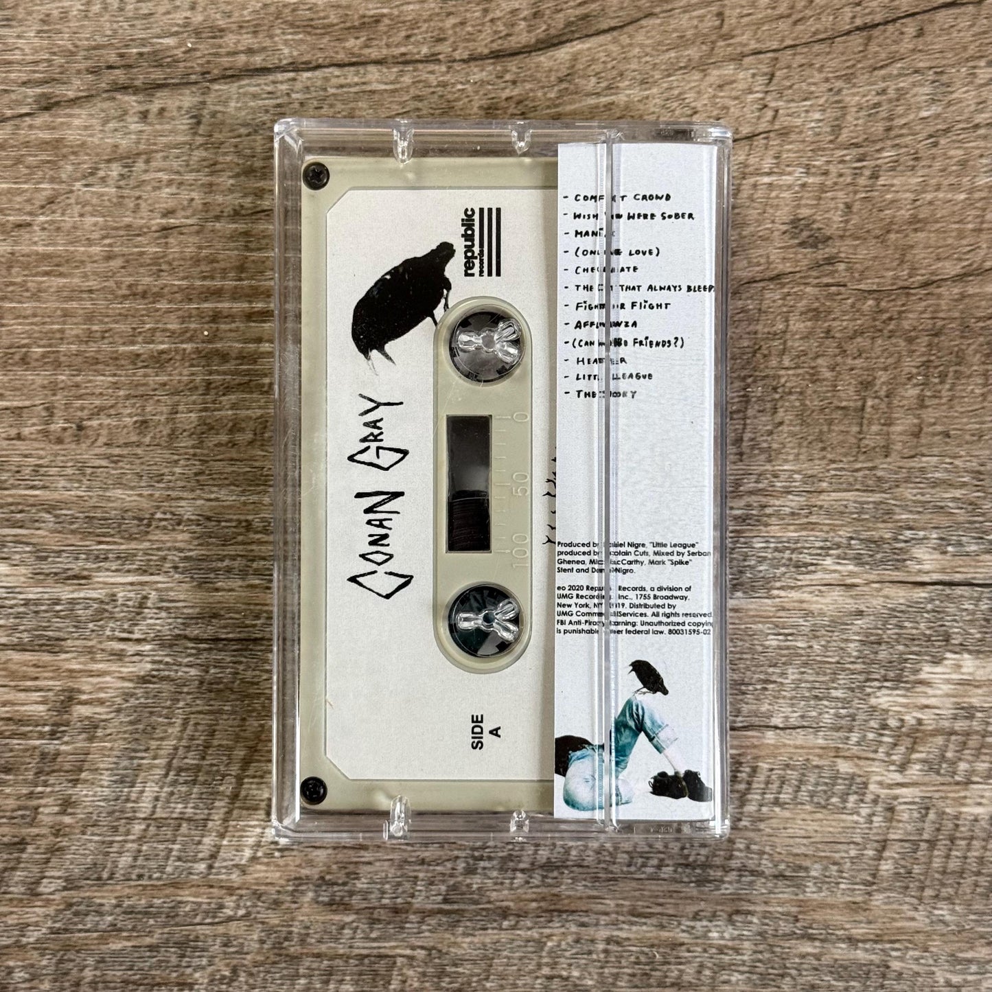 Conan Gray Kid Krow Cassette Tape