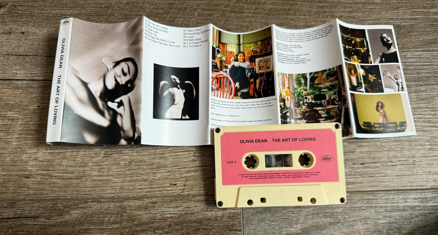 Olivia Dean Cassette Tape