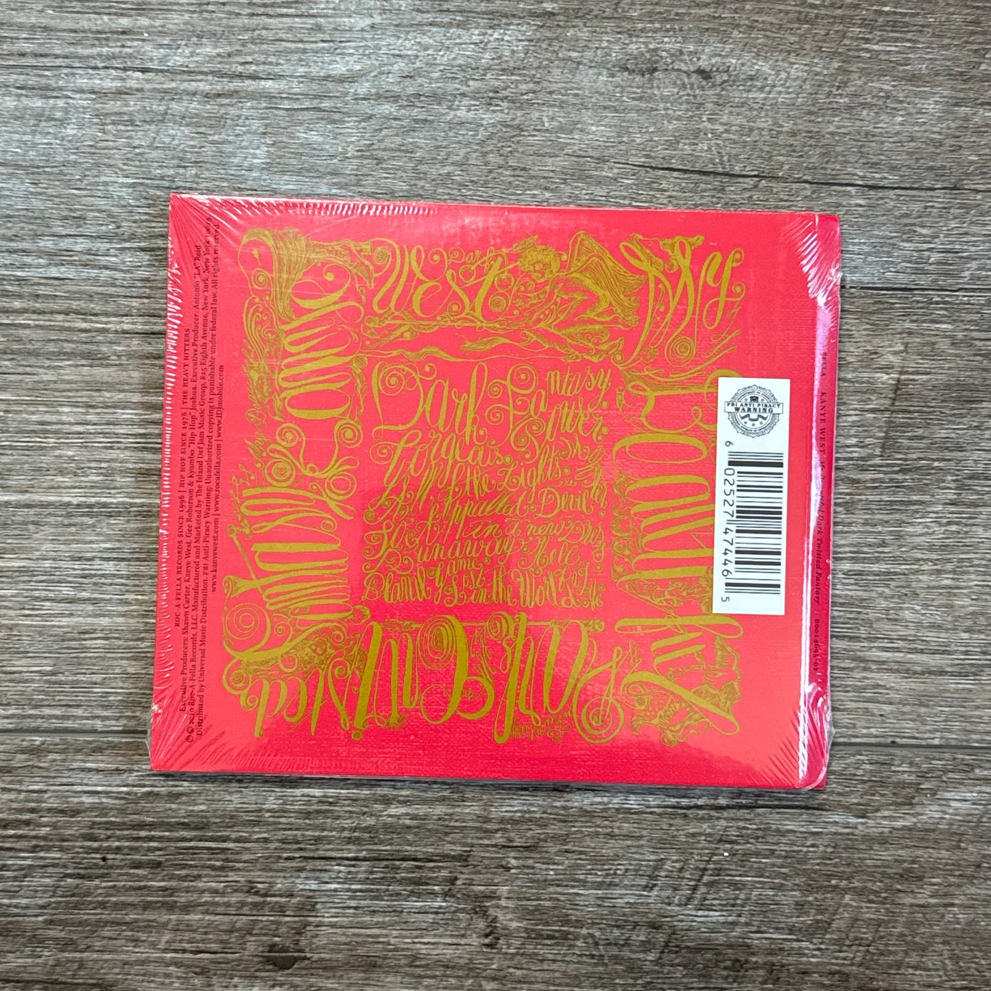 Kanye West - My Beautiful Dark Twisted Fantasy CD