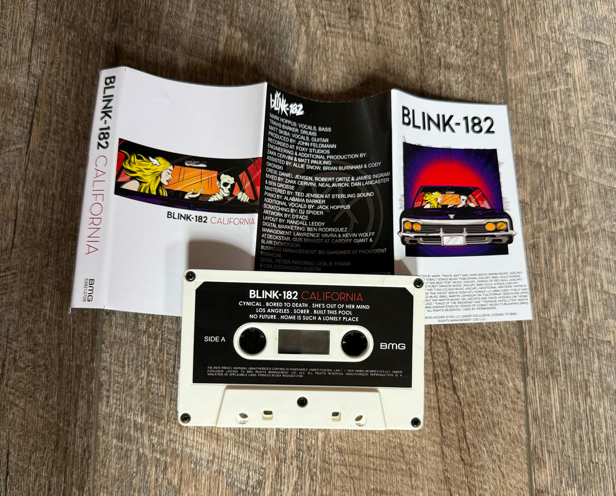 Blink 182 Cassette Tapes (import)