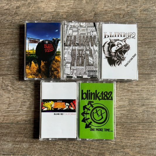 Blink 182 Cassette Tapes (import)