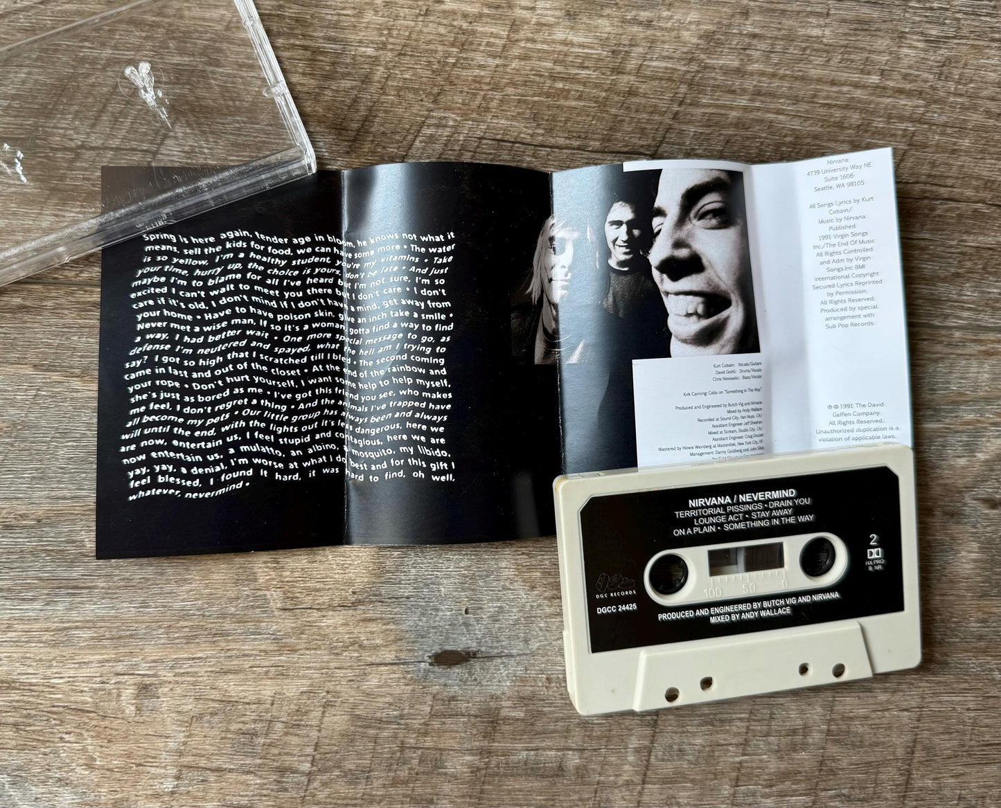 Nirvana Cassette Tapes