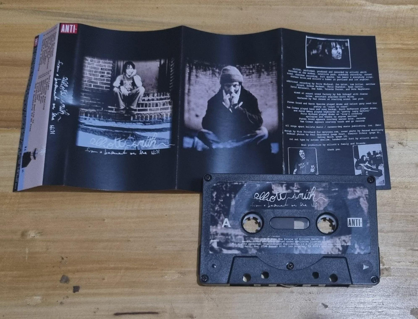 ELLIOTT SMITH CASSETTE Tapes