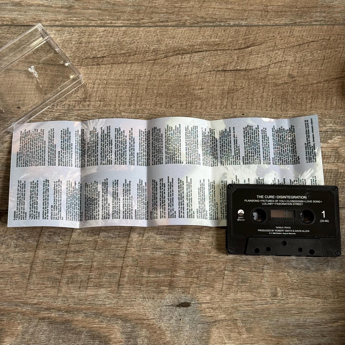 The Cure Cassette Tapes