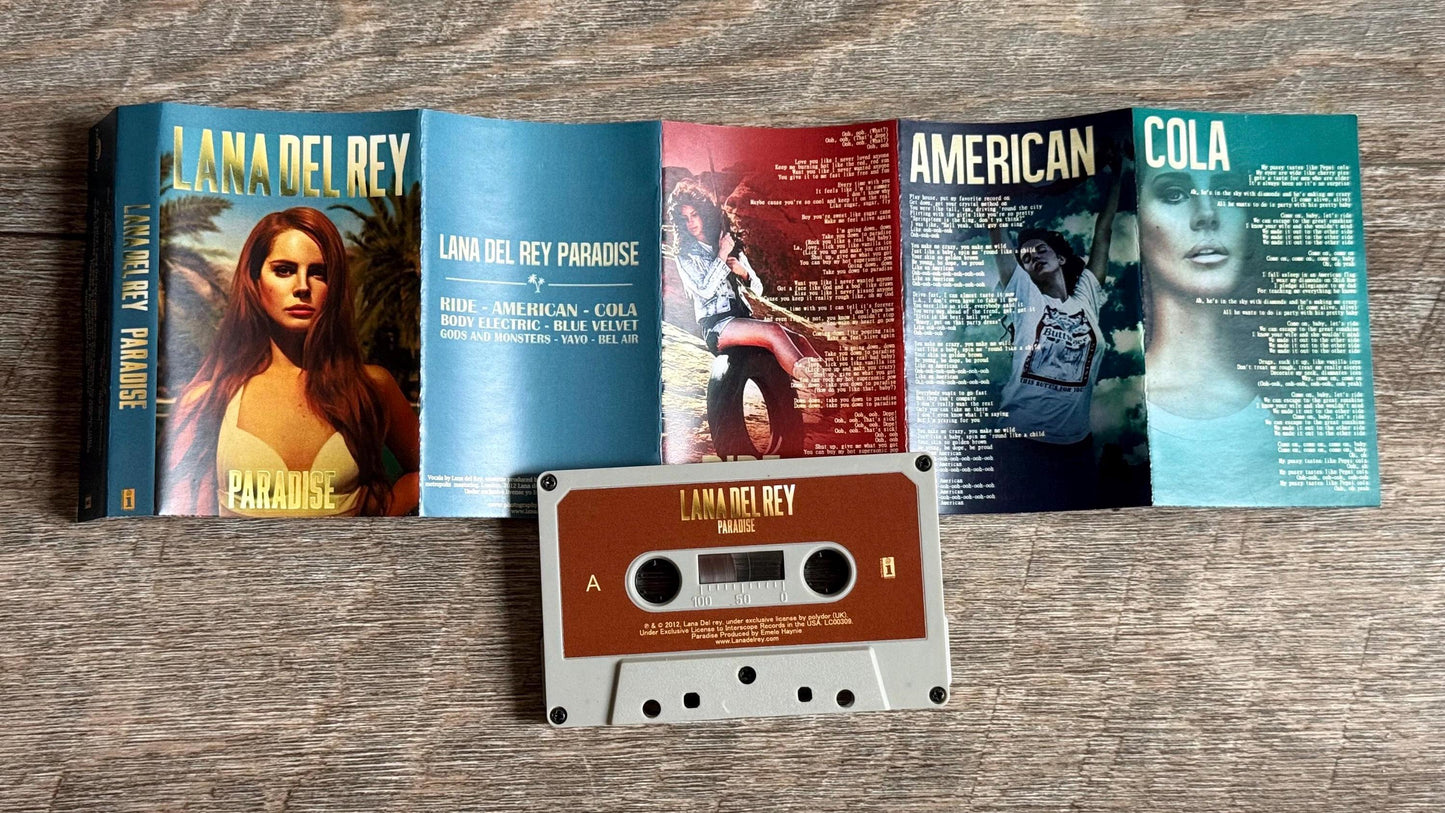 Lana Del Rey Cassette Tapes