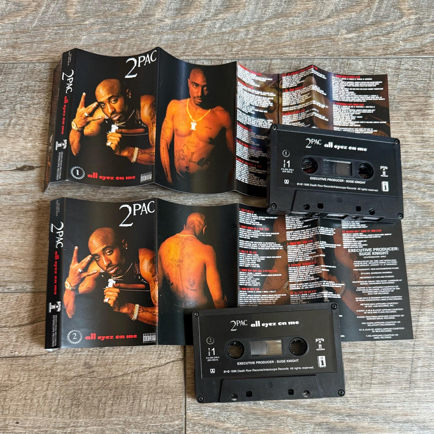 2Pac Tupac Cassette Tapes