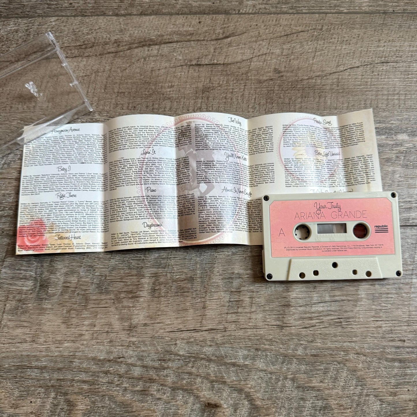 Ariana Grande Cassette Tapes