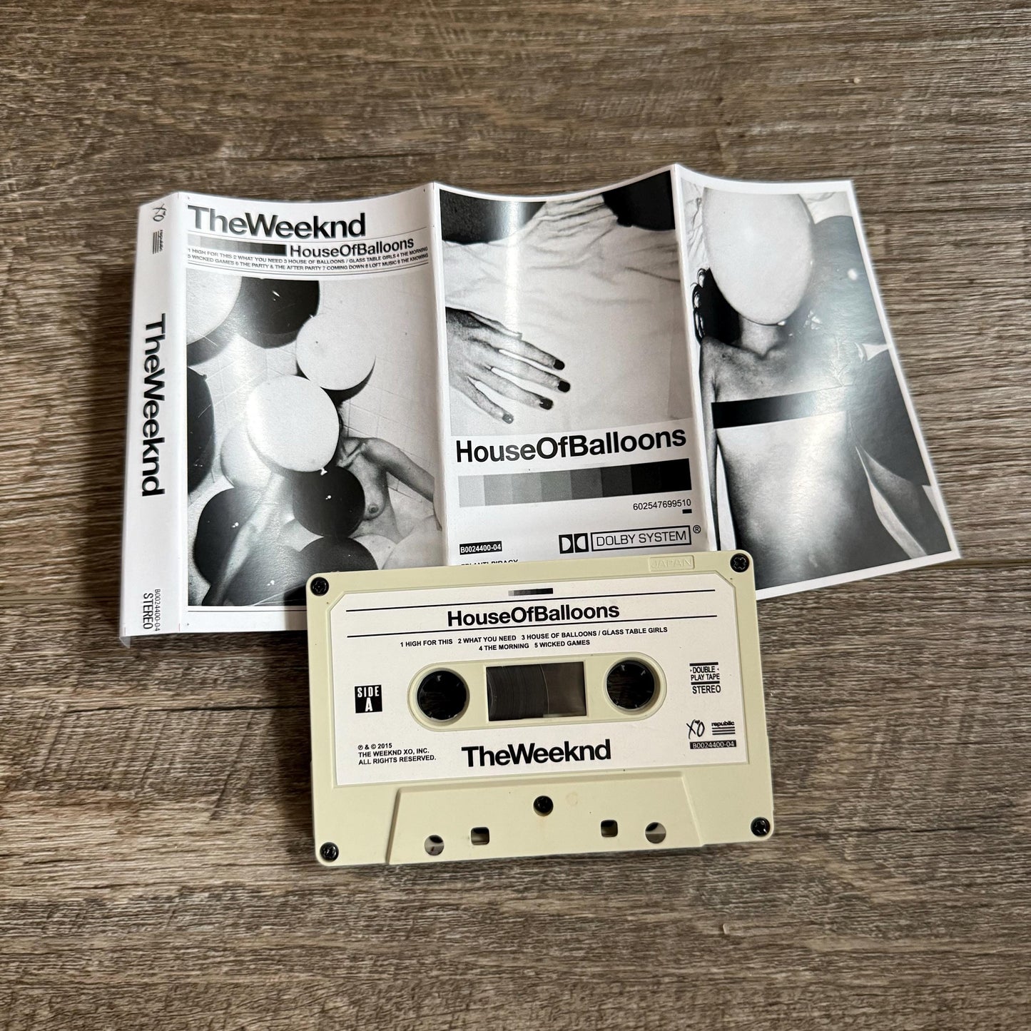 The Weeknd Cassette Tapes