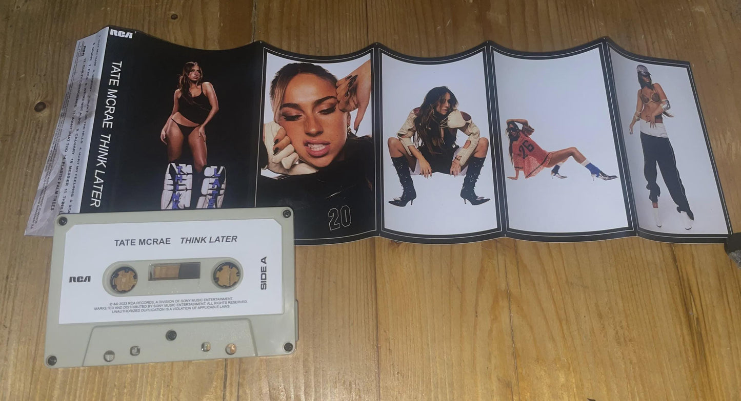 Tate McRae Cassette Tapes