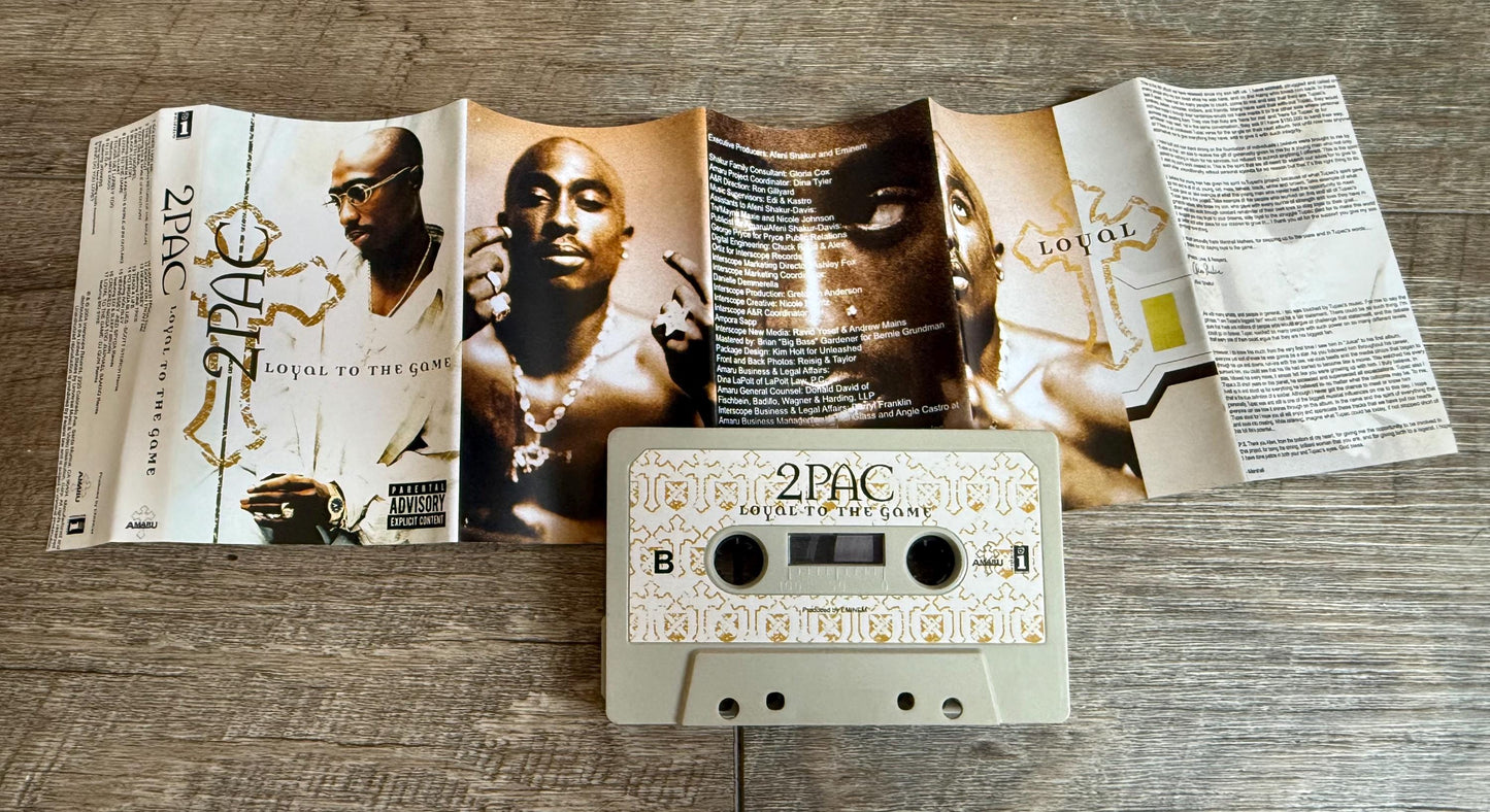 2Pac Tupac Cassette Tapes