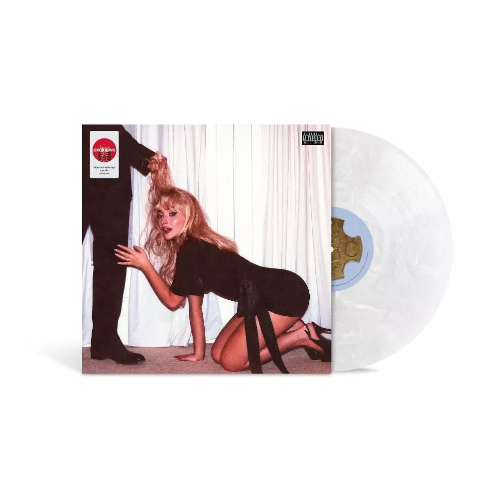 Sabrina Carpenter Vinyl - Man's Best Friend (Iridescent White Vinyl)