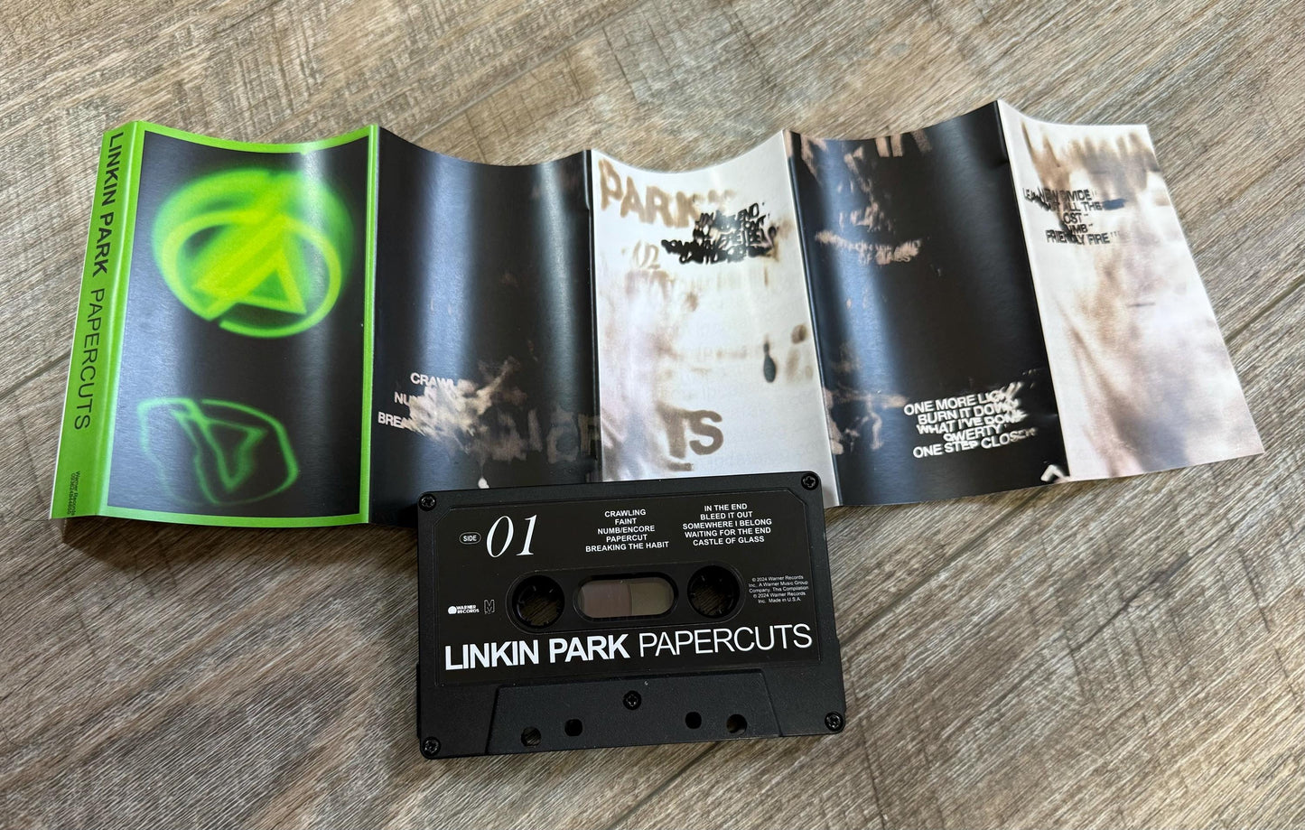Linkin Park Cassette Tapes