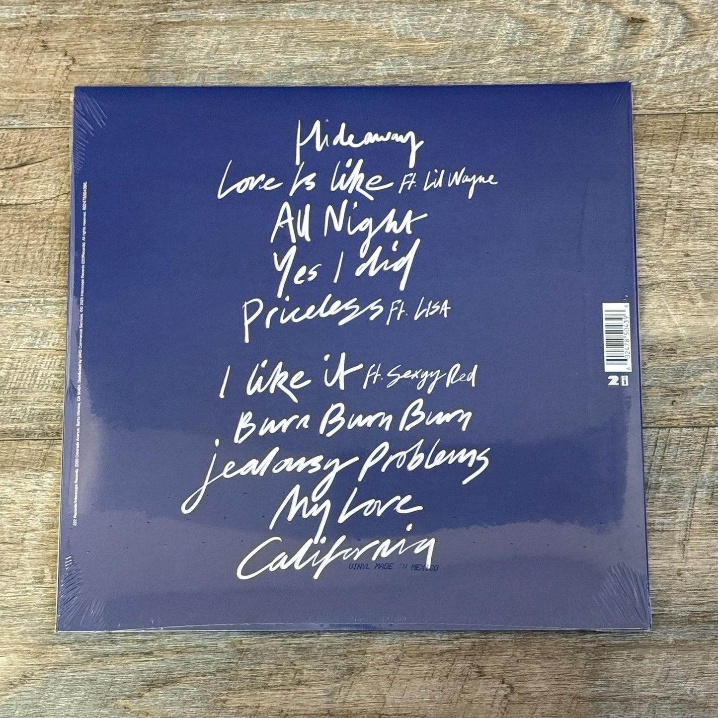 Maroon 5 - Love Is Like Vinyl (Bubblegum Color Vinyl + Poster) ALT Cover