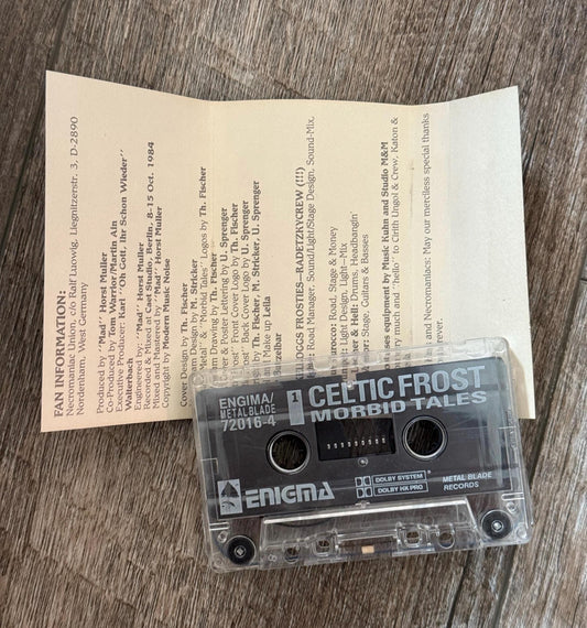 Celtic Frost - Morbid Tales Cassette Tape Image 2 - YINZZ.com