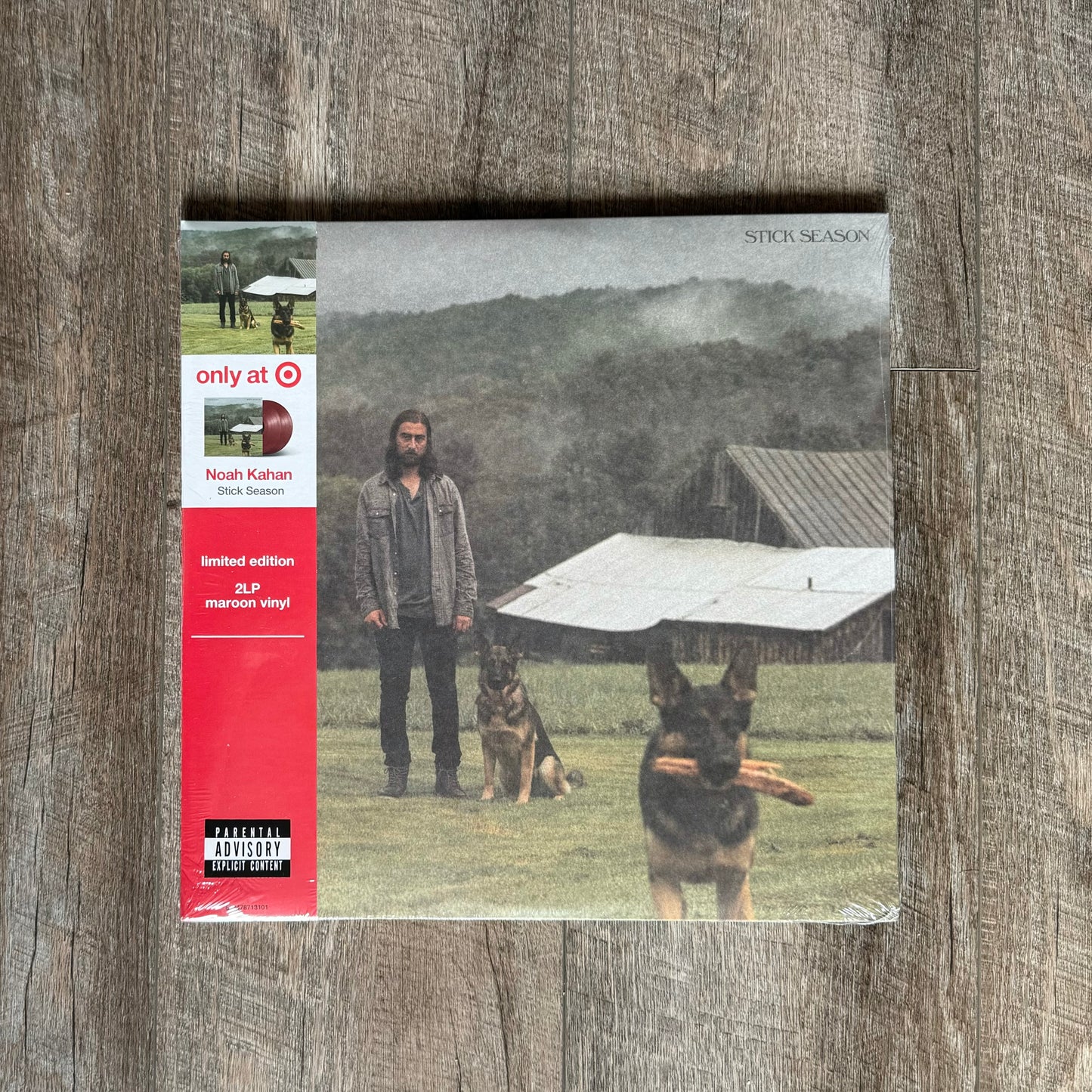 Noah Kahan - Stick Season (Limited Edition 2LP Maroon Vinyl)