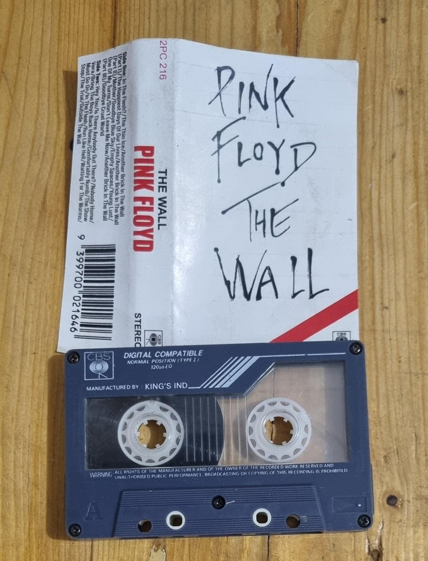 Pink Floyd Cassette Tapes