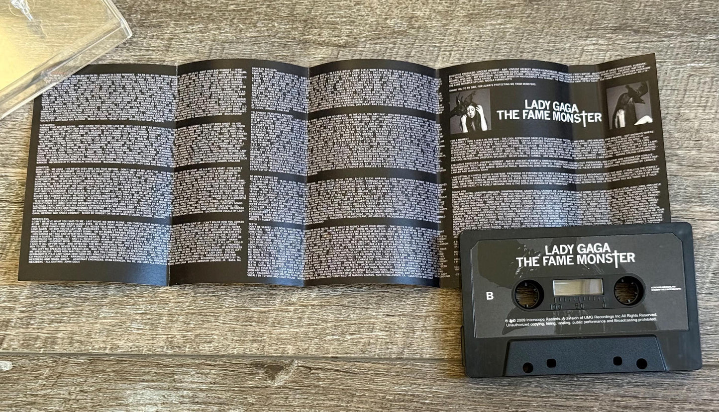 Lady Gaga Cassette Tapes