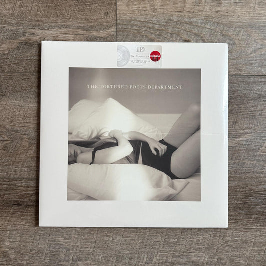 Taylor Swift Vinyl – The Tortured Poets Department + Bonus Track “The Manuscript” (Phantom Clear Vinyl)