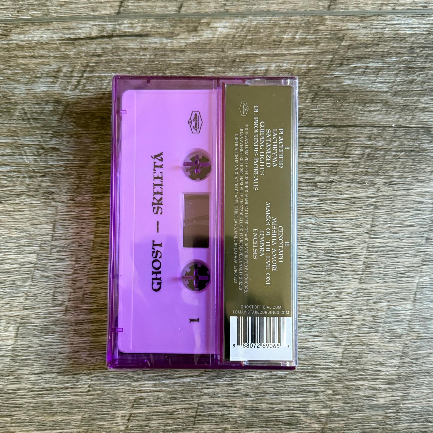 Ghost Skeleta Cassette Tape