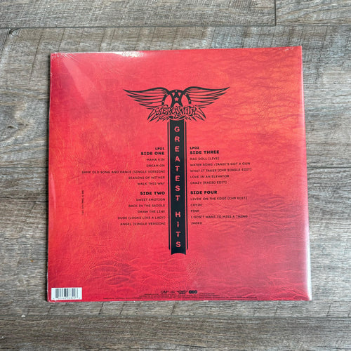 Aerosmith - Greatest Hits Vinyl (Red Black Ghostly Limited Edition)