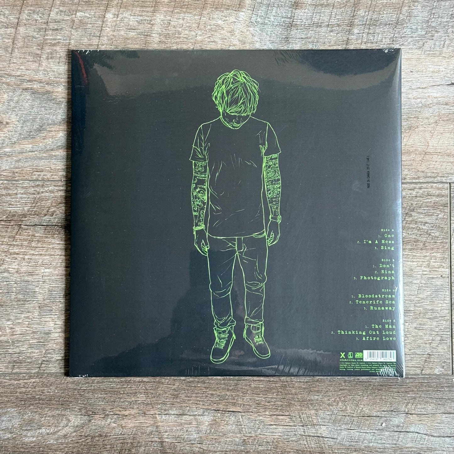 Ed Sheeran - X (2 LP Crystal Clear Vinyl)