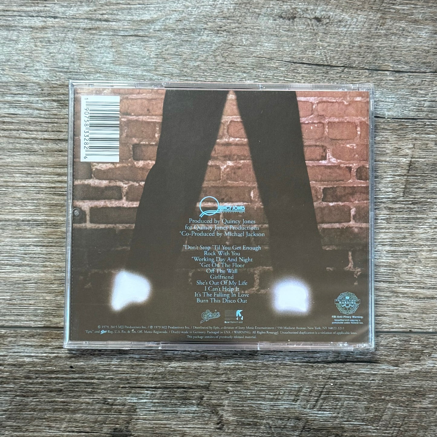 Michael Jackson - Off The Wall CD