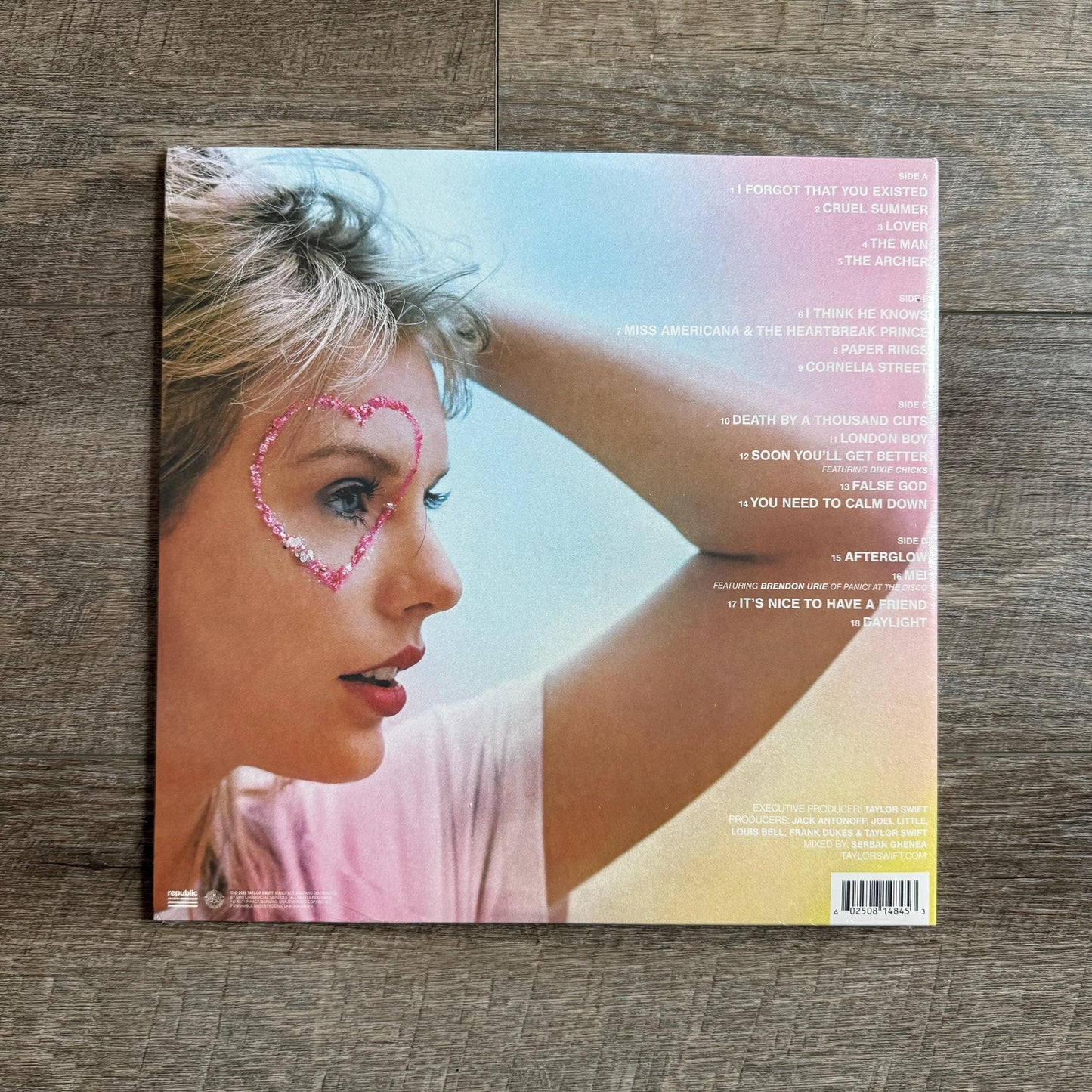 Taylor Swift Vinyl – Lover (2LP Color Set)