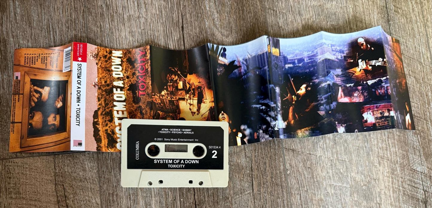 System of a Down Cassette Tapes