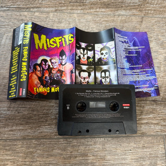 Misfits Famous Monsters Cassette Tape (import) - Photo 2