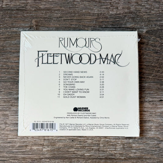 Fleetwood Mac - Rumours CD - Yinzz