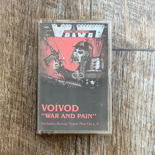 Voïvod - War And Pain Cassette Tape