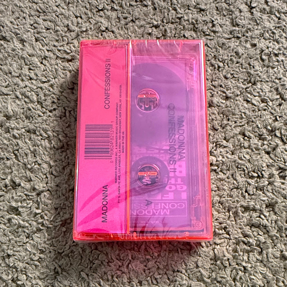 Madonna - Confessions II Cassette (Clear Pink) - Yinzz