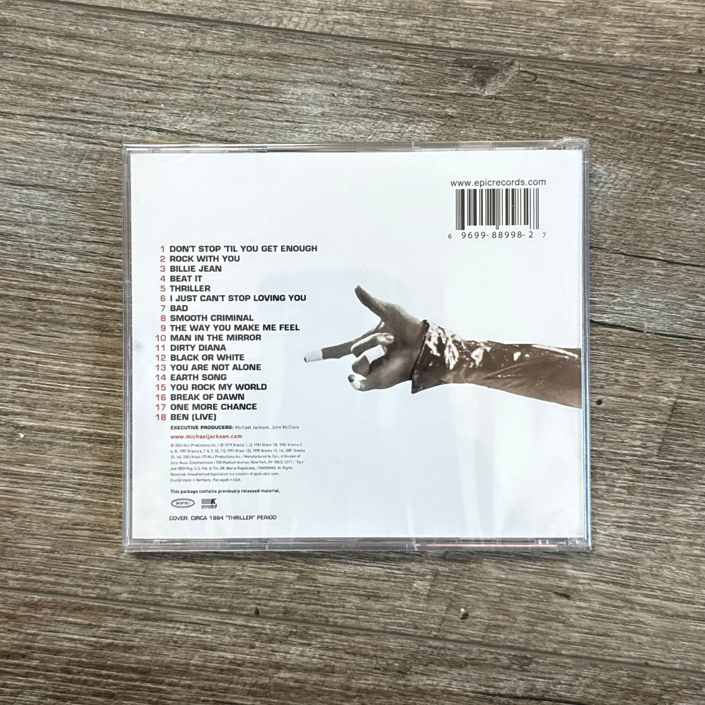Michael Jackson - Number Ones CD