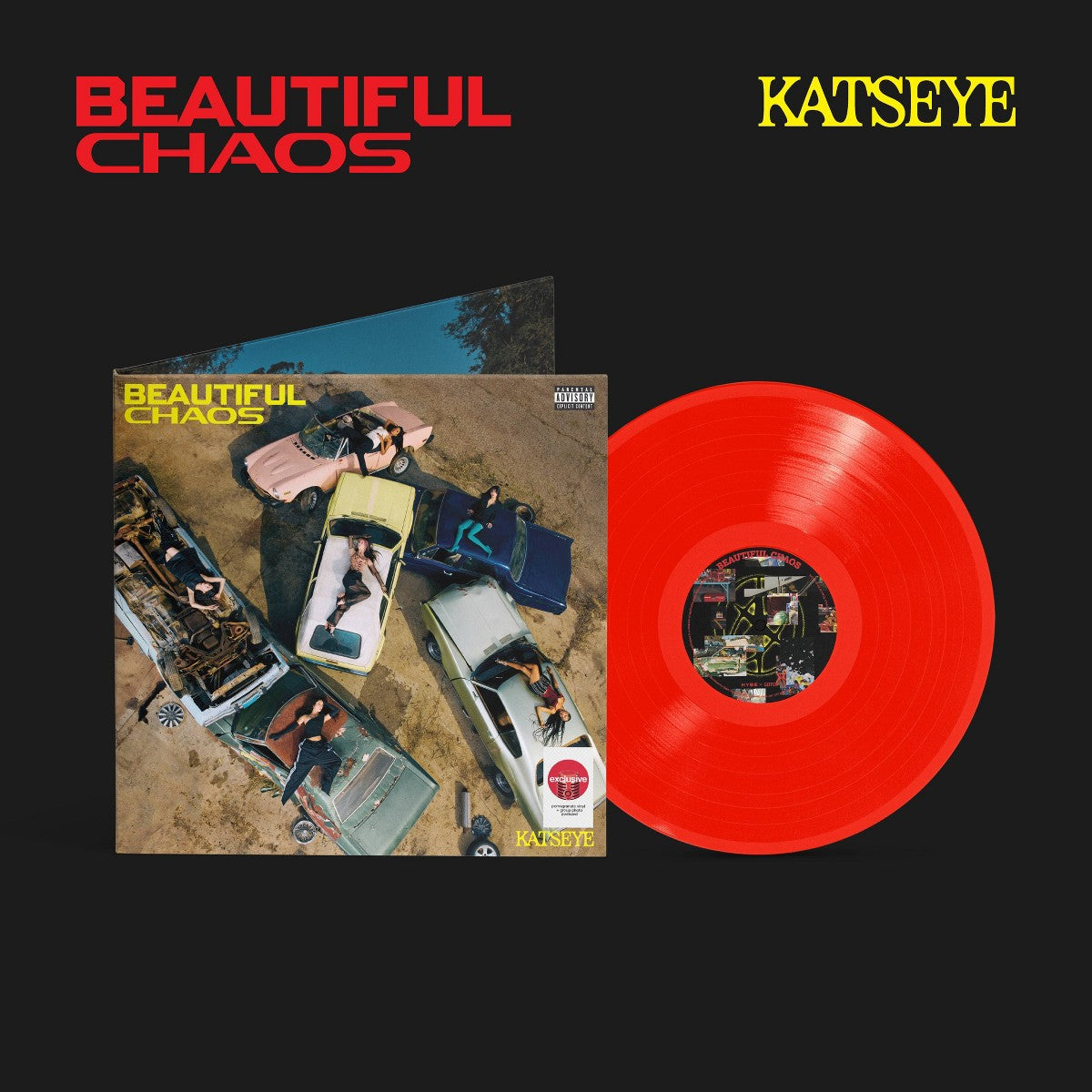 KATSEYE - BEAUTIFUL CHAOS Vinyl Record - Buy at YINZZ.com