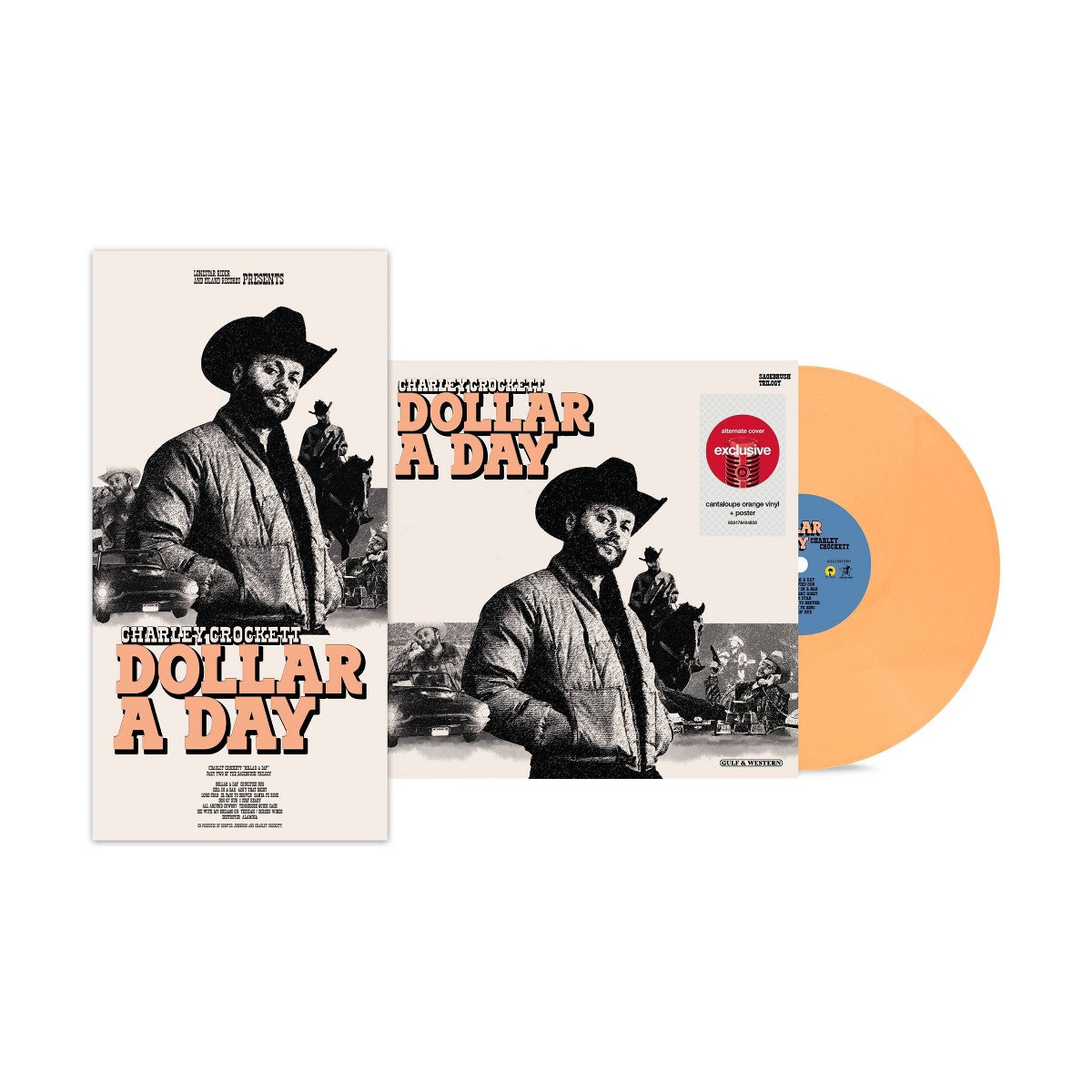 Charley Crockett - Dollar A Day Vinyl Record - Buy at YINZZ.com