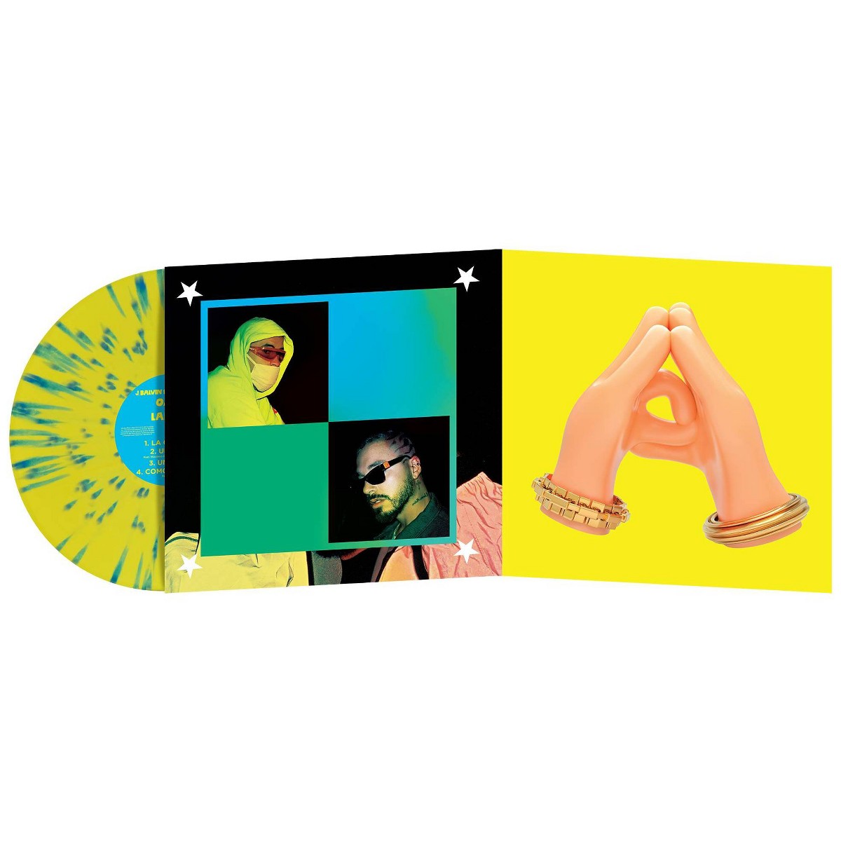 J. Balvin & Bad Bunny - Oasis Vinyl Record Image 3 - YINZZ.com