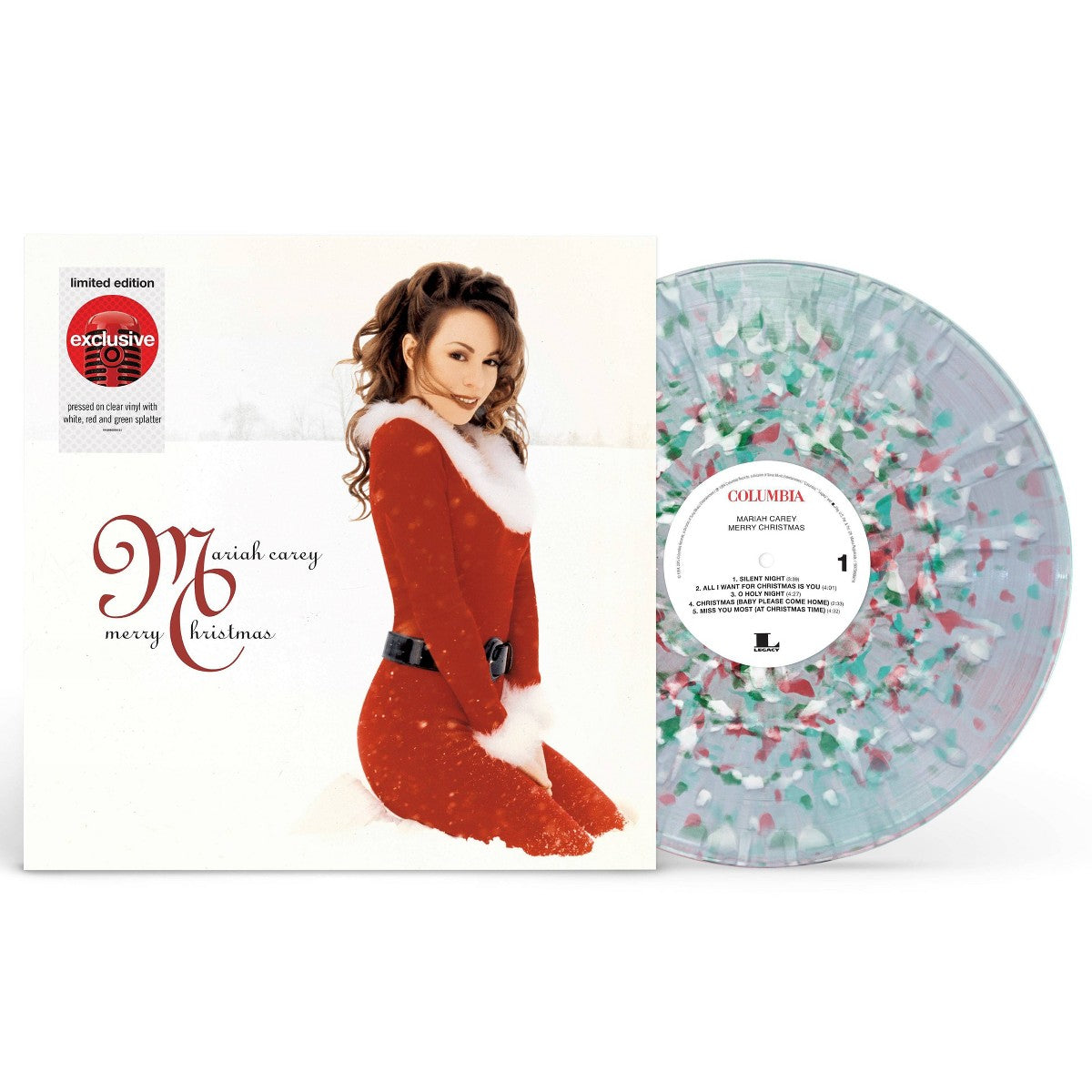 Mariah Carey - Merry Christmas Vinyl Record Image 2 - YINZZ.com