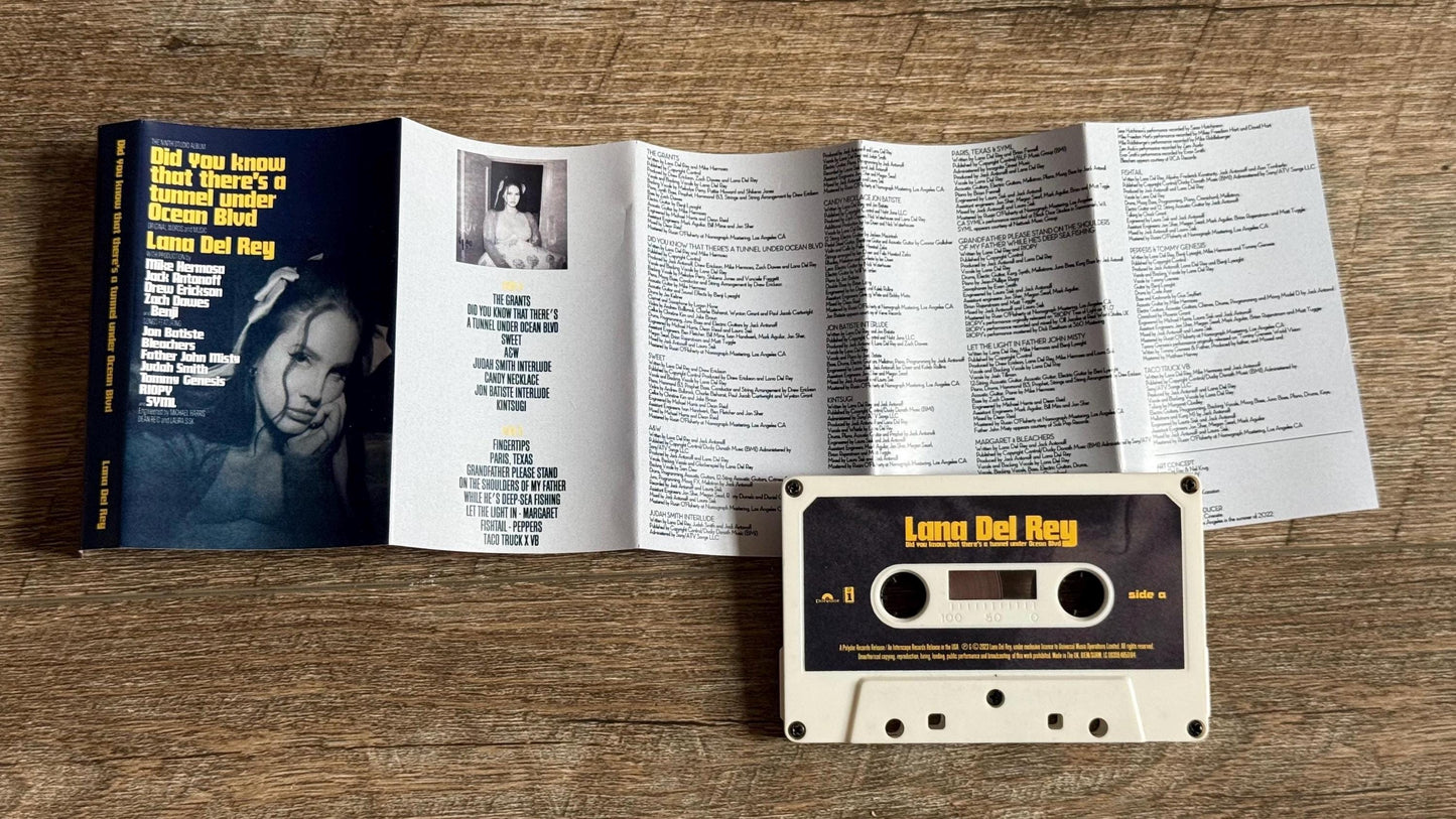 Lana Del Rey Cassette Tapes