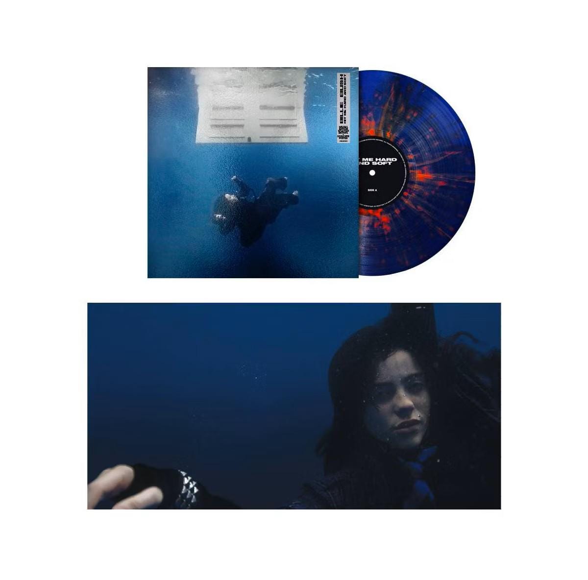 Billie Eilish Vinyl - Hit Me Hard And Soft (1 Year Anniversary) with Poster