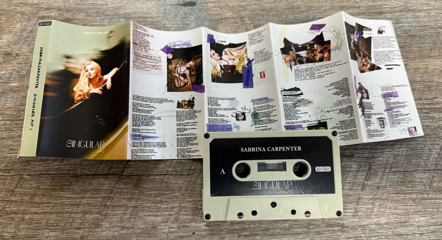 Sabrina Carpenter Cassette Tapes