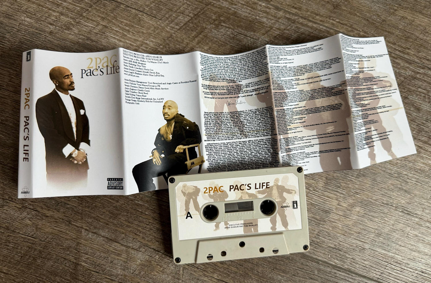 2Pac Tupac Cassette Tapes
