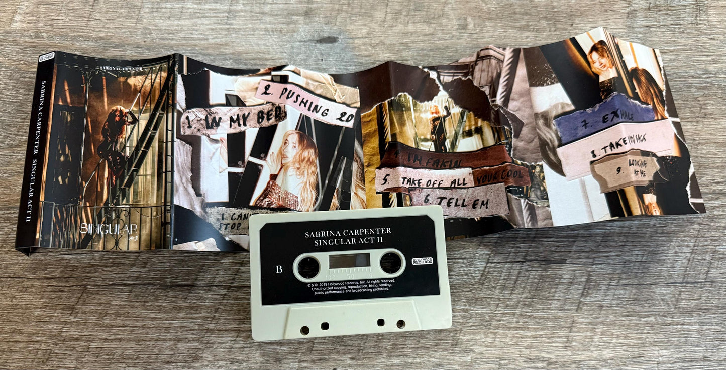 Sabrina Carpenter Cassette Tapes